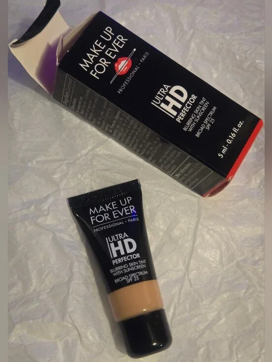 NIB Make Up For Ever Ultra HD Perfector Blurring Skin Tint Shade 06 Mini - 5 ml