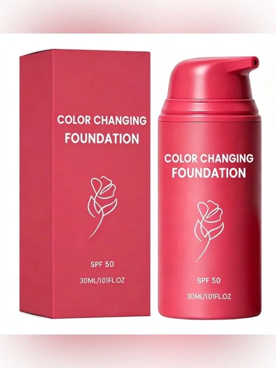 NIB Smooche Color Changing Foundation Korean Beauty SPF 15