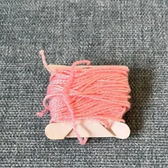 Pink Needlepoint Thread Yarn