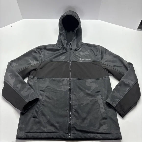 Free Country Freecycle Super Softshell‎ Wind & Water Resistant Jacket 14/16