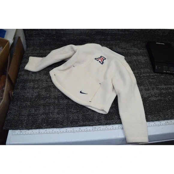 Vintage 2002 University of Arizona Wildcats Nike Fleece Sweater Jacket BOYS 5 6