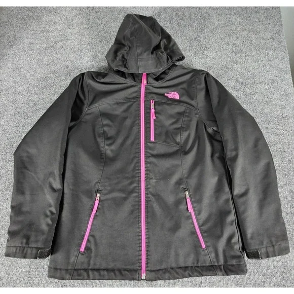 North‎ Face Jacket Girls XL PrimaLoft Insulated Hooded Full Zip Pockets