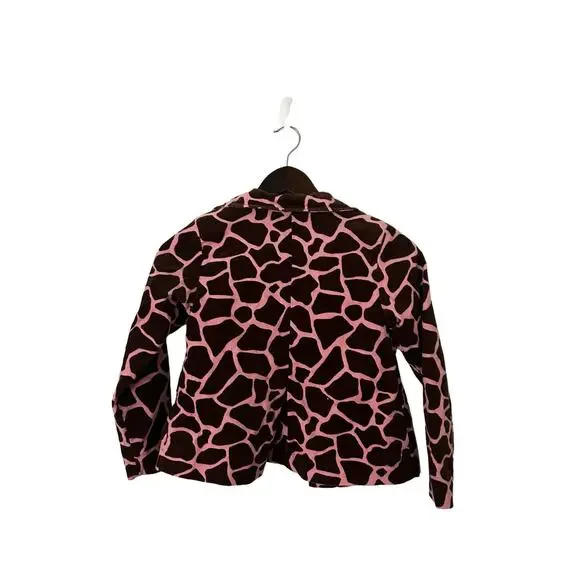 Gymboree Giraffe Club‎ girls size 8 pink brown jacket girls vintage