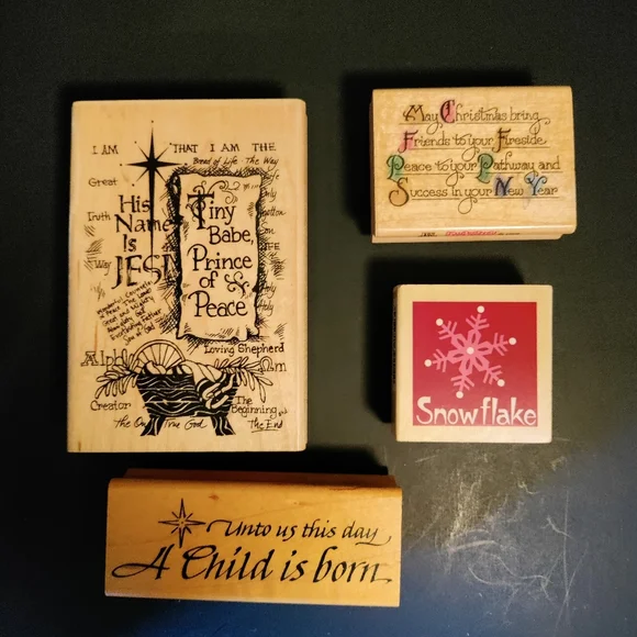 🎄RUBBER STAMPS⭐