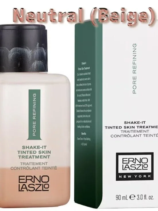 Erno Laszlo Shake It Tinted Skin Treatment* ~ Neutral (Beige) 3oz NIB/Sealed