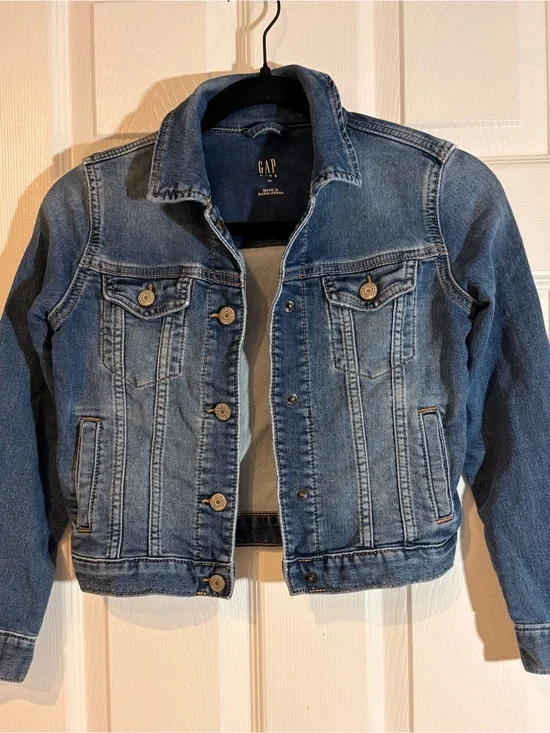 GAP Kids Medium Wash Denim Jacket