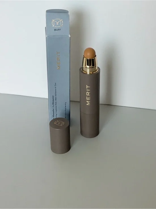 Merit The Minimalist Perfecting Complexion Stick – Buff  New in Box