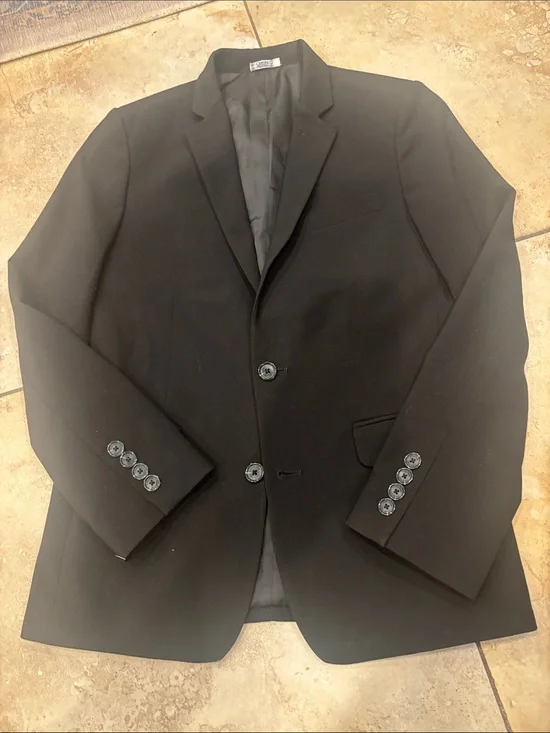 Calvin Klein kids Black Single-Breasted Blazer size 14