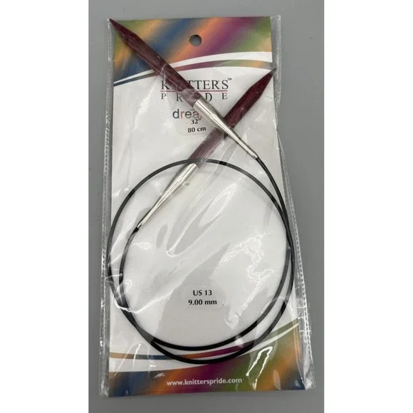Knitter's Pride Crochet Knitting Needles Dreamz Wooden 32