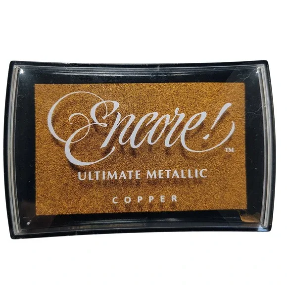 Encore Ultimate Metallic Copper‎ Pigment Ink Pad Tsukineko UM-22 Crafting NEW