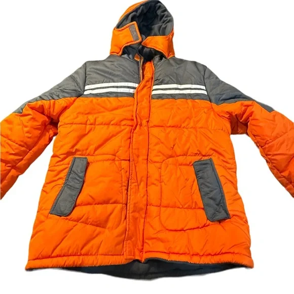 iXtreme Kids Hooded Puffer Jacket‎ kids 14/16 NWT