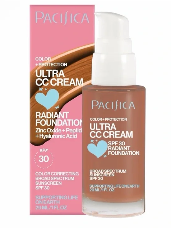 Pacifica ultra cc cream foundation