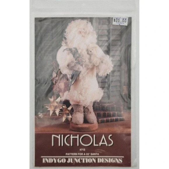 Vintage Indygo Junction Nicholas # 713 Pattern for a 24