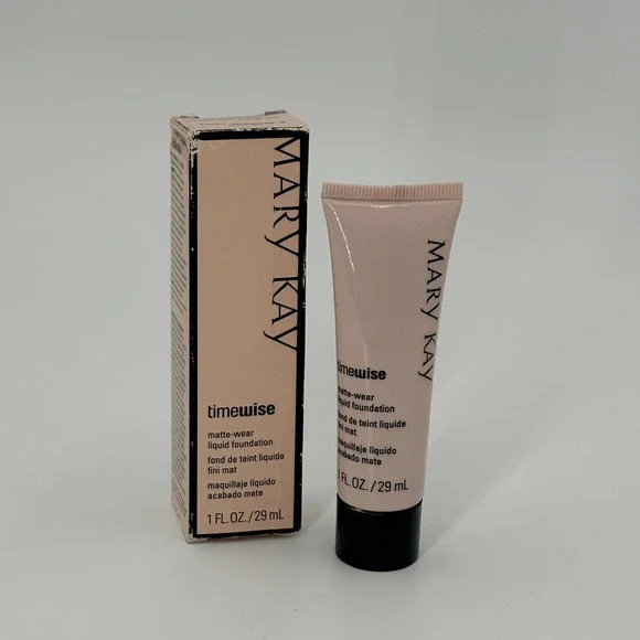 Mary Kay‎ TimeWise Matte-Wear Liquid Foundation Ivory 5 1oz 29ml NOS