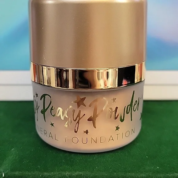 Belle Beauty by Kim Gravel Easy Peasy Powder Matte Mineral Foundation New - TAN