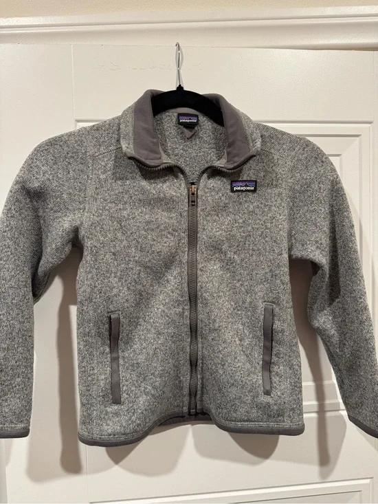 Patagonia Gray Heather Fleece Jacket