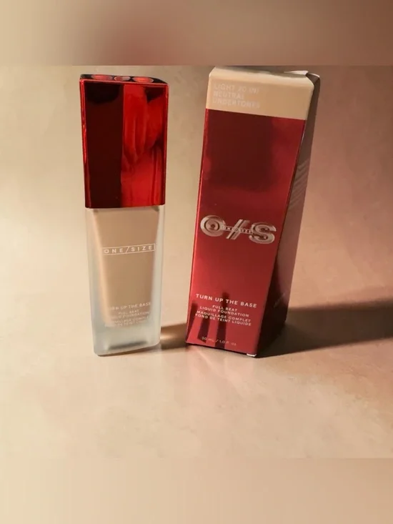 ONE/SIZE Turn Up The Base Liquid Foundation Light 20 Neutral 1 fl oz. BNIB. Reta
