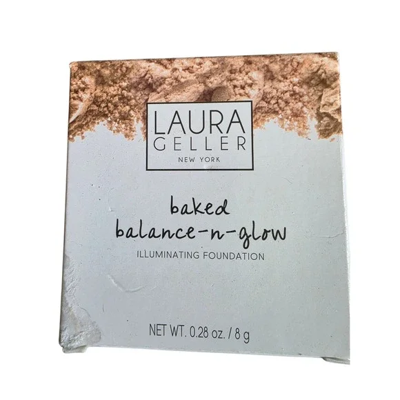 Laura Geller Baked Balance-N-Glow Illuminating Foundation Golden Medium 0.28oz
