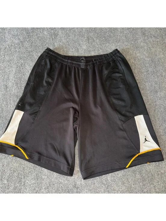 Nike Air Jordan Grail Baggy Mesh Dazzle Hoop Shorts Mens 2XL Vtg y2k 90s Rare