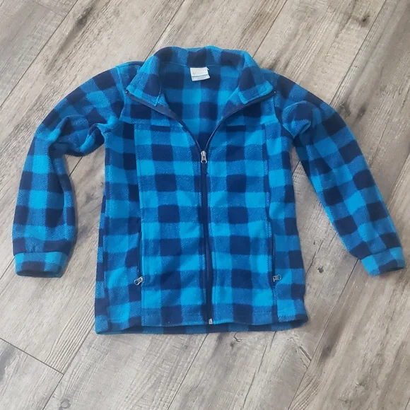 Columbia fleece zipper closure jacket