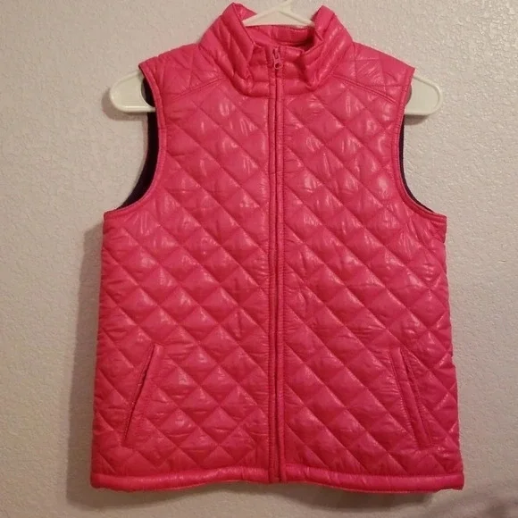 P. S. Aeropostale Girl Winter Puffer Jacket Vest 14