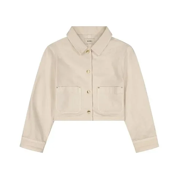 Dl1961 Girls  Manning Jacket, Beige
