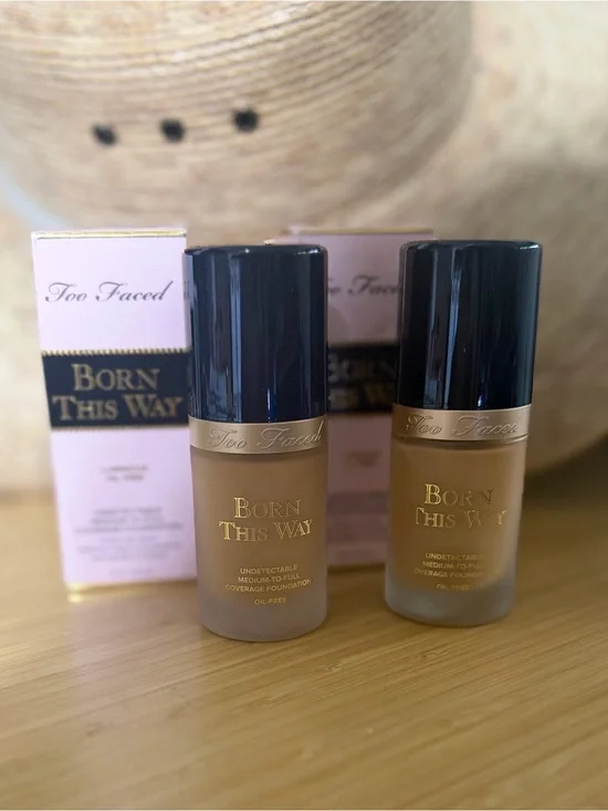 Too Faced Born This Way Foundation - Golden Beige - 2 Bottles