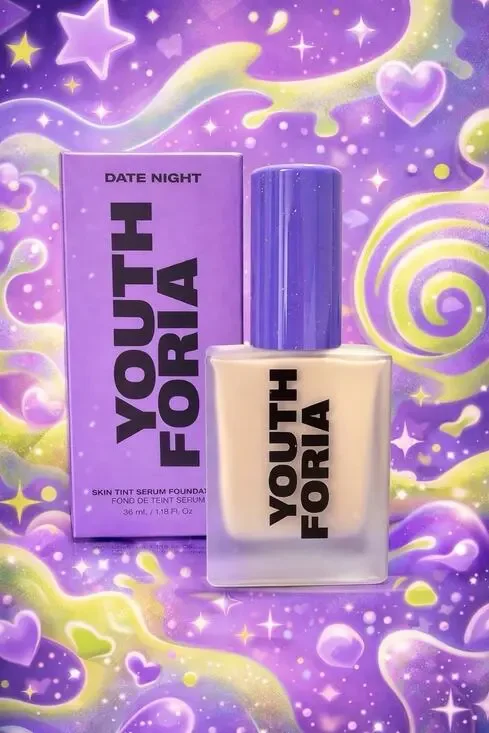 Youthforia Date Night Skin Tint Serum Foundation 110 Fair Neutral Dewy