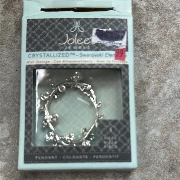 Silver Pendant with Swarovski Elements