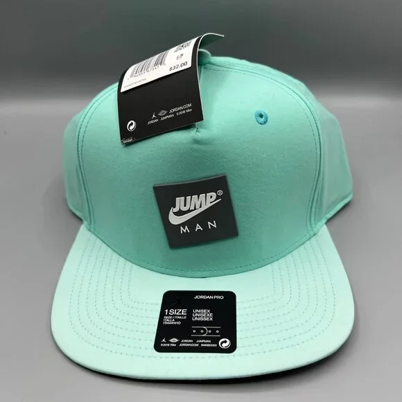 Air Jordan Pro Hat Men Blue Jumpman Snap Back‎ Cap New