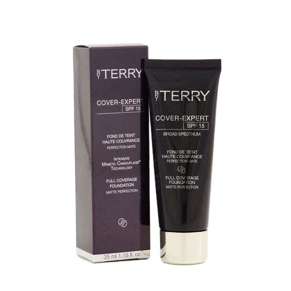 By Terry Cover-Expert Foundation  3. CREAM BEIGE Full Coverage SPF15 35ml NEW