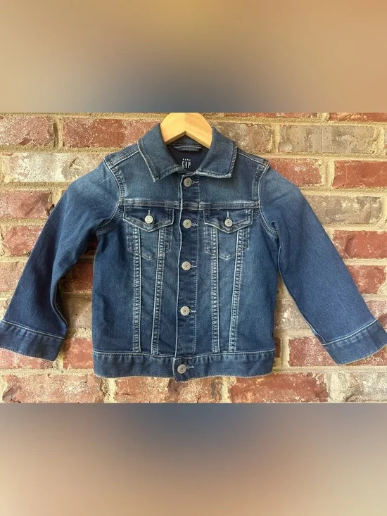 Baby Gap Kids Classic Denim Jacket, Size 4T