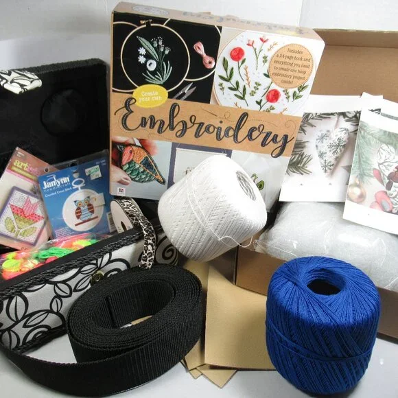Embroidery craft bundle