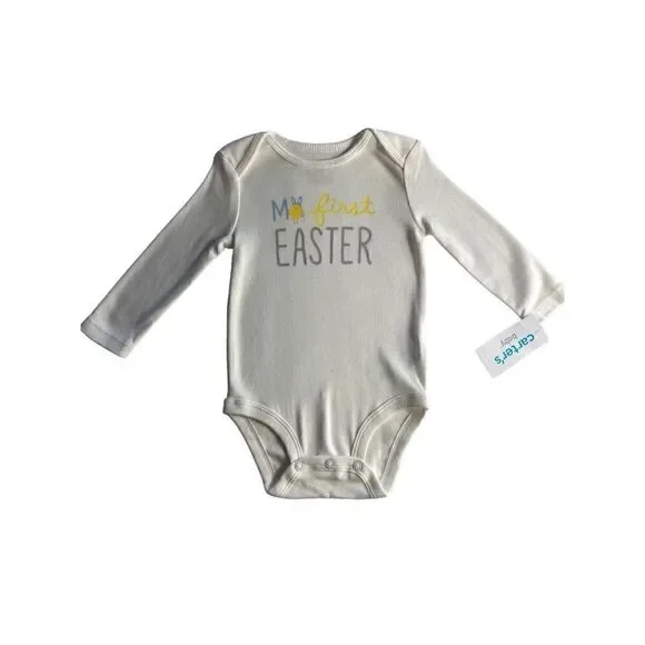 CARTER’S  3M BABY Chick “MY 1ST EASTER” Bodysuit