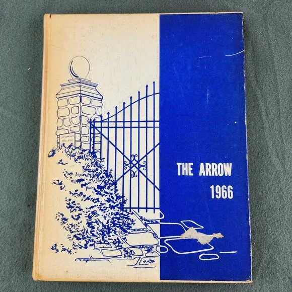 Vintage The‎ Arrow 1966 Lycoming College Williamsport Pennsylvania Yearbook