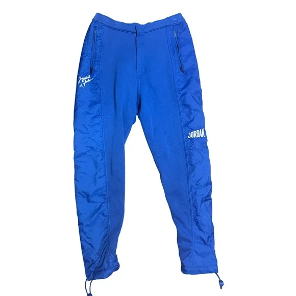 Nike Jordan Flight MVP fleece joggers blue Size Small