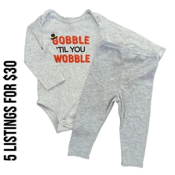 Baby girl thanksgiving outfit 18 months