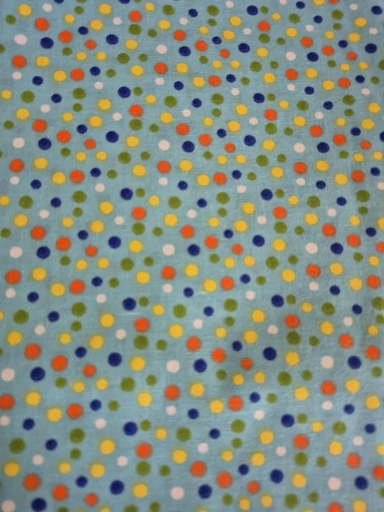 Light Blue Polka Dot Fabric PrintBlue Pink Purple Speckled Cotton Fabric 1 3/8 Y