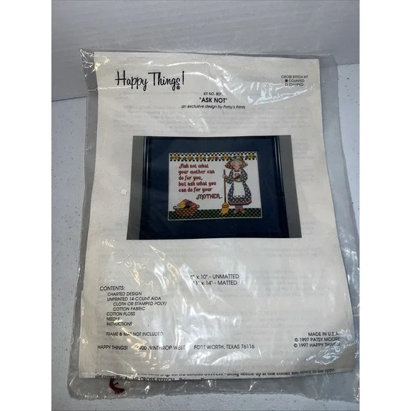 Counted Cross Stitch Kit 