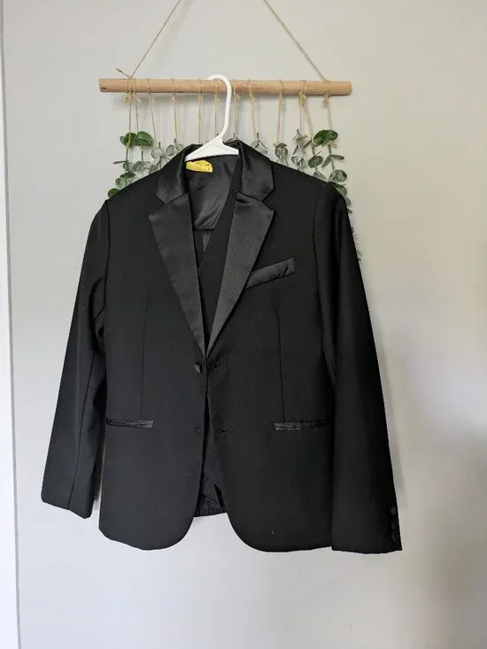 Boys Three-Piece Tuxedo - Peanut Butter brand