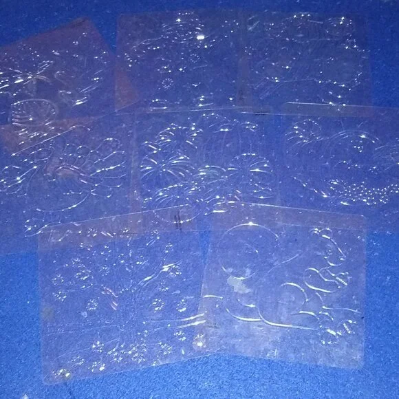 Rubbing Trace Plates Coloring  7