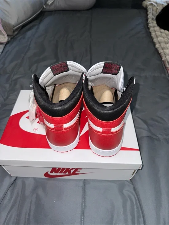 Jordan Men’s Sneakers - Red, White, Black