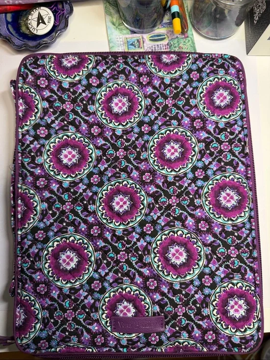 Vera Bradley Purple Medallion Tablet / Device Portfolio