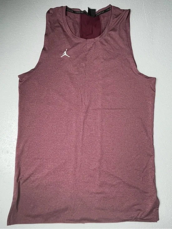 Jordan Maroon Dri-FIT Athletic Tank Top