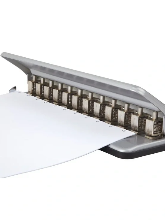 TUL Discbound Notebook System Hole Punch, Silver
