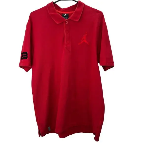 Jordan Men’s Red Polo Shirt