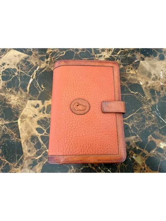Dooney & Bourke Leather Organizer with Notepad and Pen