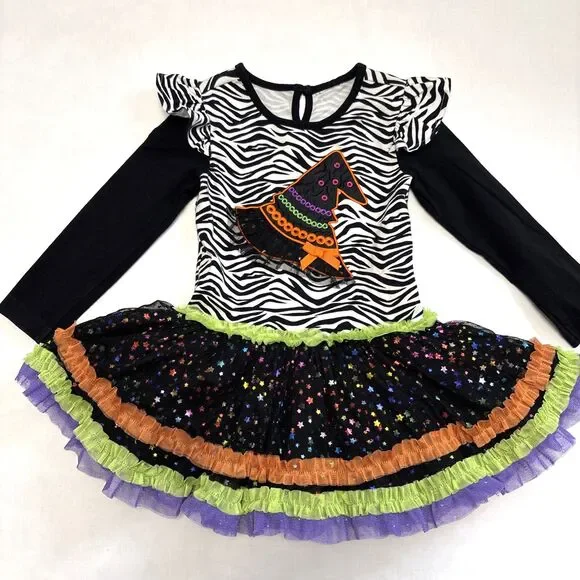 Rare Editions Halloween costume Witch Dress Size 3 Toddler