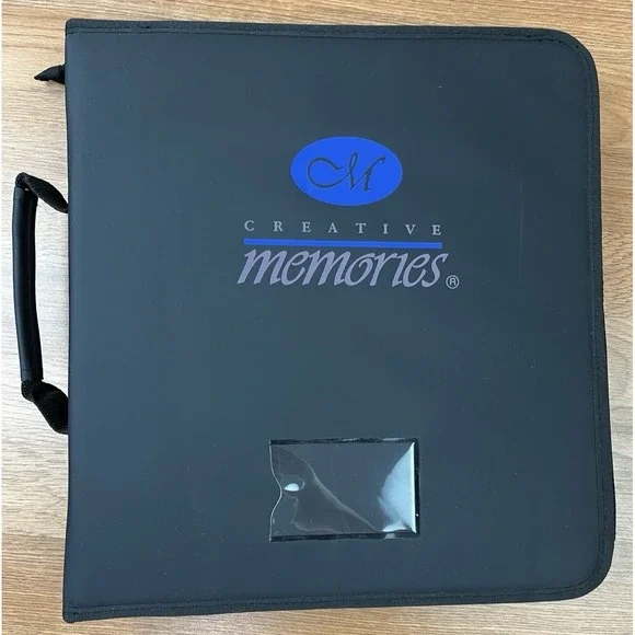 Creative Memories Memory Mate 3 Ring Binder with 24 Storage Pages & New Dividers