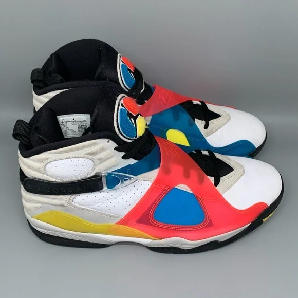 Jordan 8 Retro SP Multicolor Basketball Shoes‎ Men’s Sz 11